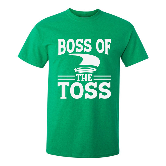 Disc Golf Shirt BOSS of the TOSS Mens Discgolfing Graphic T-Shirt - Picture 4 of 11
